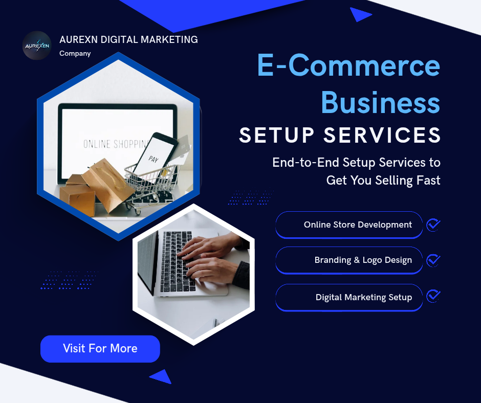 SHOPIFY E COMMERCE SETUP